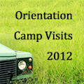 Orientation Camp Visits 2012